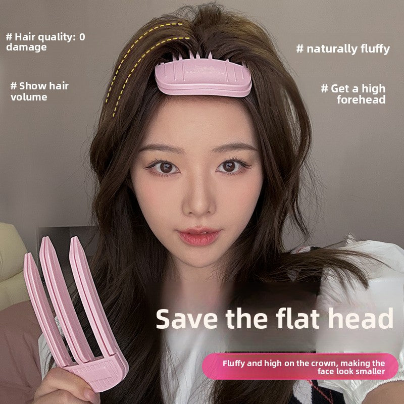 Wind-formed comb-style side parting clips