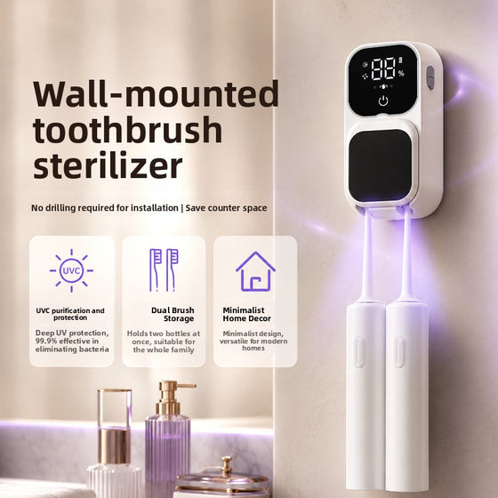 Toothbrush sterilization box
