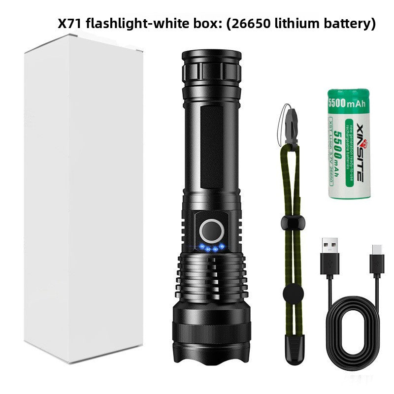 Multi-Functional Ultra-Long Battery Life Portable Emergency Flashlight