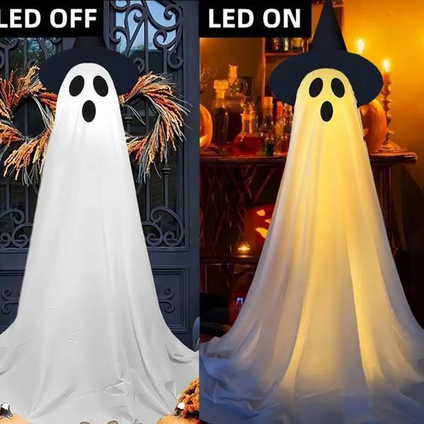 Halloween Ghost Decoration Outdoor Lighting Standing Ghost