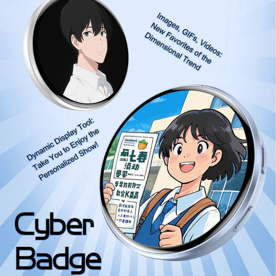 Smart Bluetooth Digital Badge with Custom Display product image 2