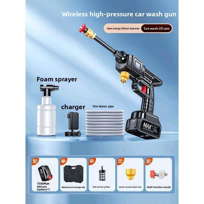 High-Pressure Car Washer with 5m and 10m Hose Options, image 7 of 10