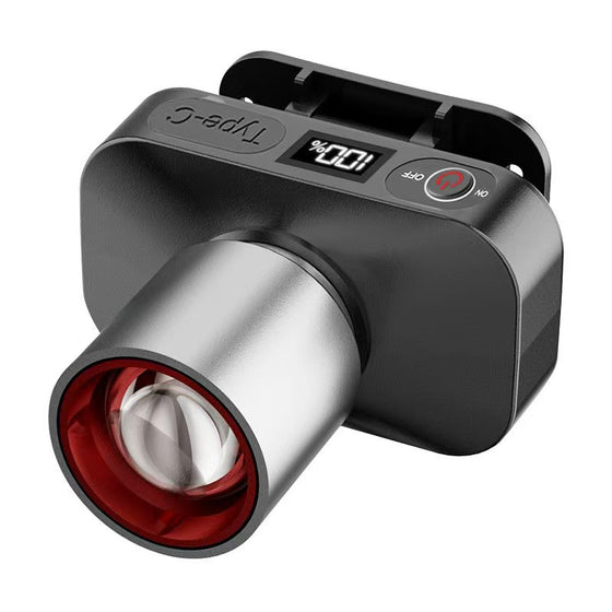 Adjustable Focus LED Headlamp with Digital Display Outdoor Lighting & Tools product image 6