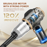 Portable car vacuum cleaner
