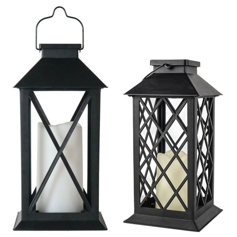 European Style Flashing Candle Lantern