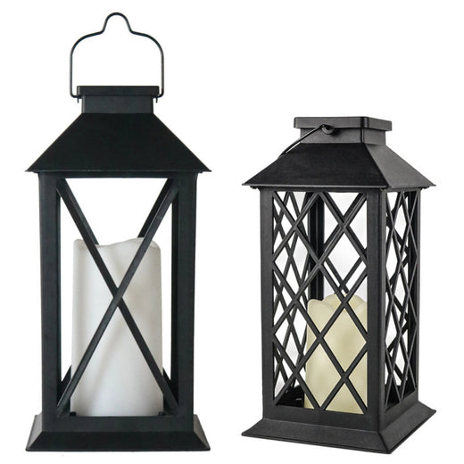 European Style Flashing Candle Lantern