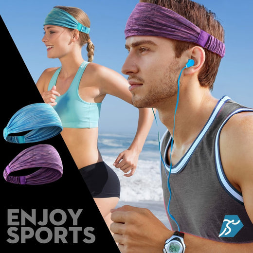 Non-slip elastic grip close up on headband