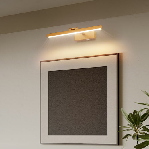 16 Inch Gold LED Bathroom Vanity Light Dimmable