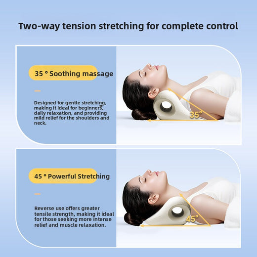 U-Shaped Cervical Massage Pillow