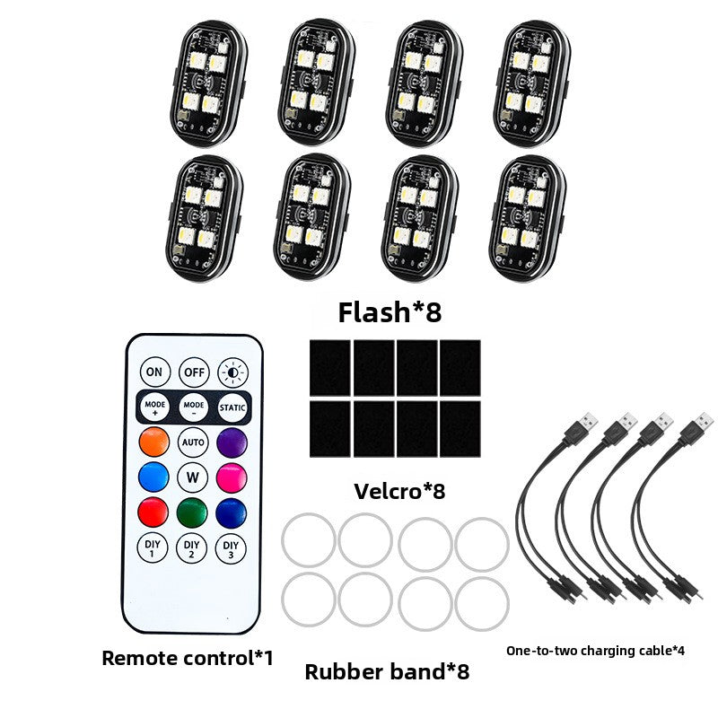Wireless remote control aircraft lights product image 8