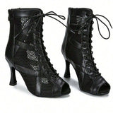 Women Latin Dance Shoes Soft Sole Breathable