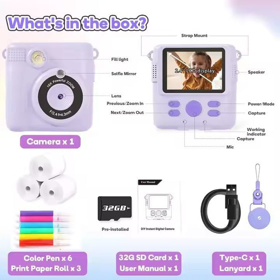 Kids Instant Print Camera Camera & Photography product image 4
