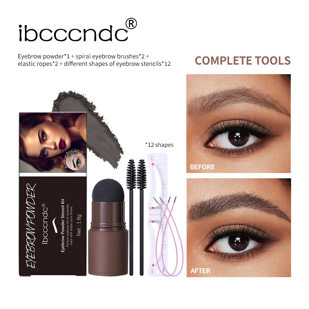 Headband Style Eyebrow Stamp and Powder
