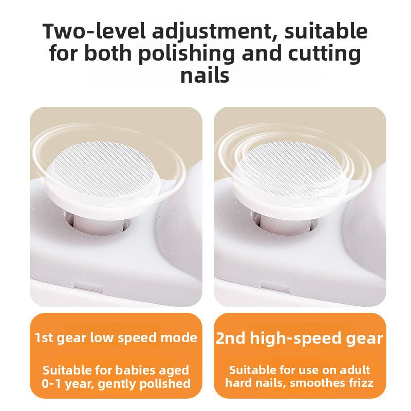 Rechargeable Electric Nail Grinder with Polisher