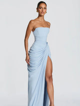 Elegant One Shoulder Evening Gown
