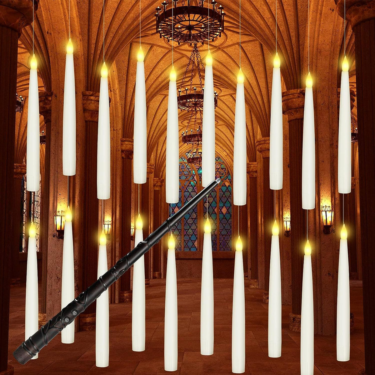 LED Flameless Tapered Candle