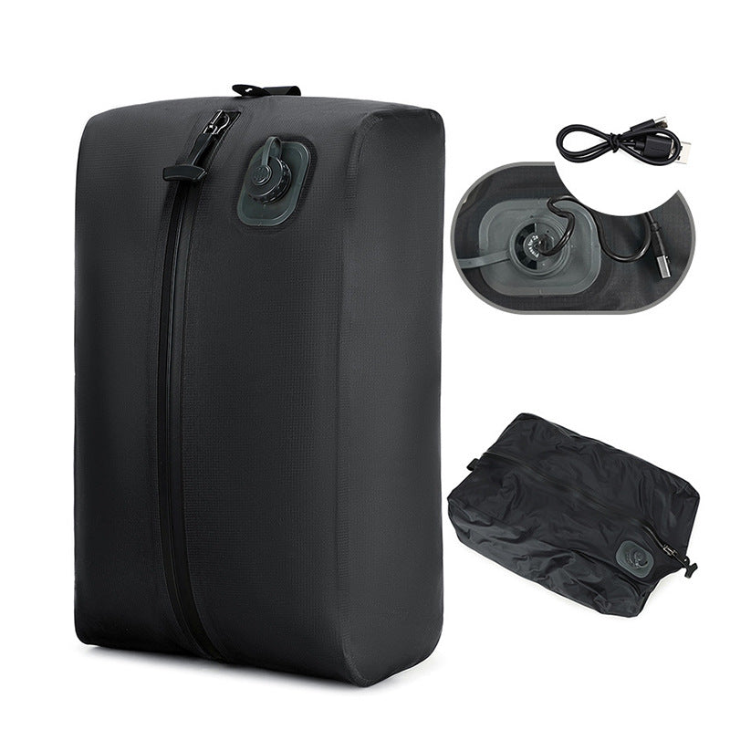 Automatic suction vacuum compression bag travel storage backpack waterproof