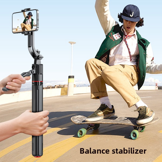Bluetooth Gimbal Selfie Stick with Auto Tripod Phone Accessories product image 2