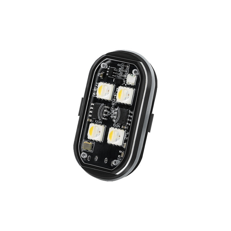 Wireless remote control aircraft lights