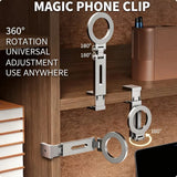 Portable magnetic phone stand N52 magnet close-up