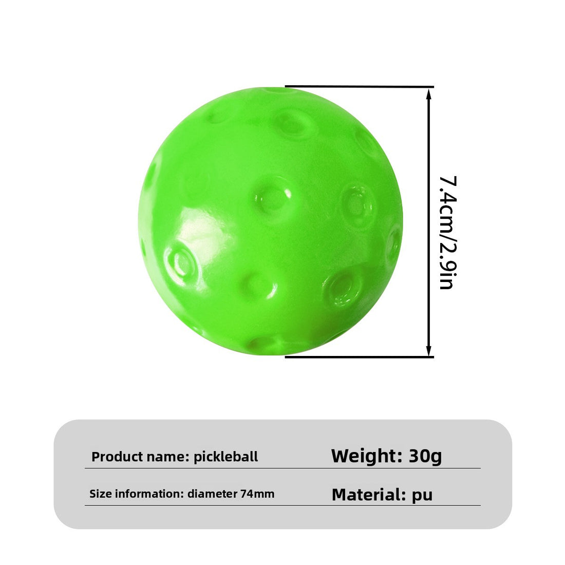 Lightweight Silent Practice Pickleball product image 5