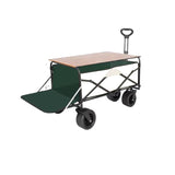 Folding Camping Cart Outdoor Utility Wagon with Table