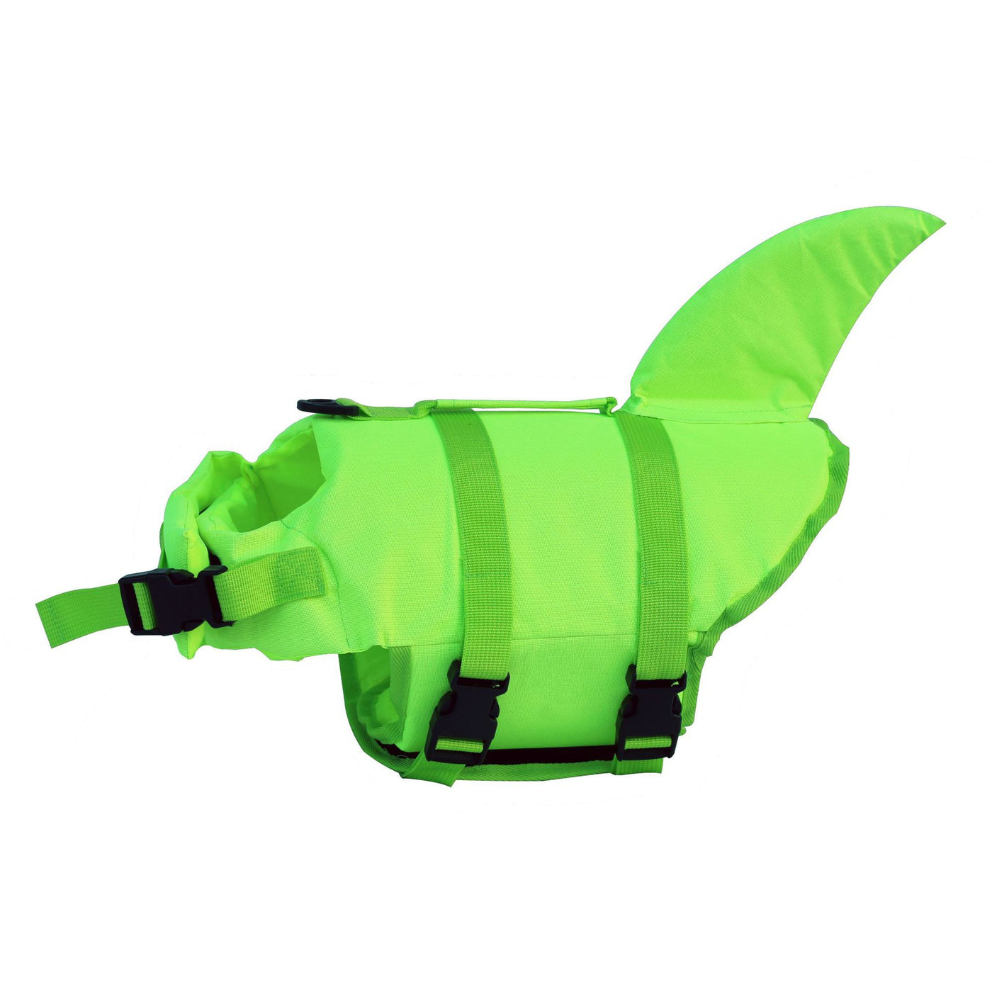Dog life jacket side
