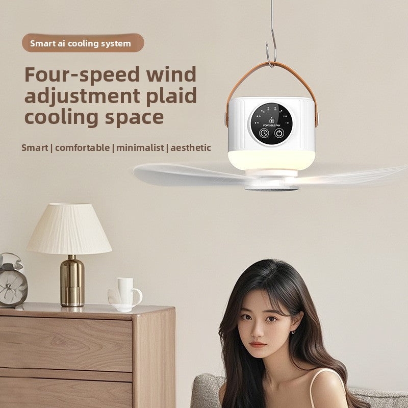Portable Rechargeable USB Fan with Remote Control