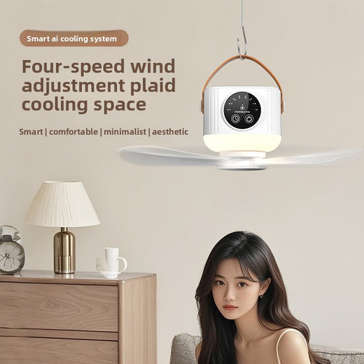 Portable Rechargeable USB Fan with Remote Control