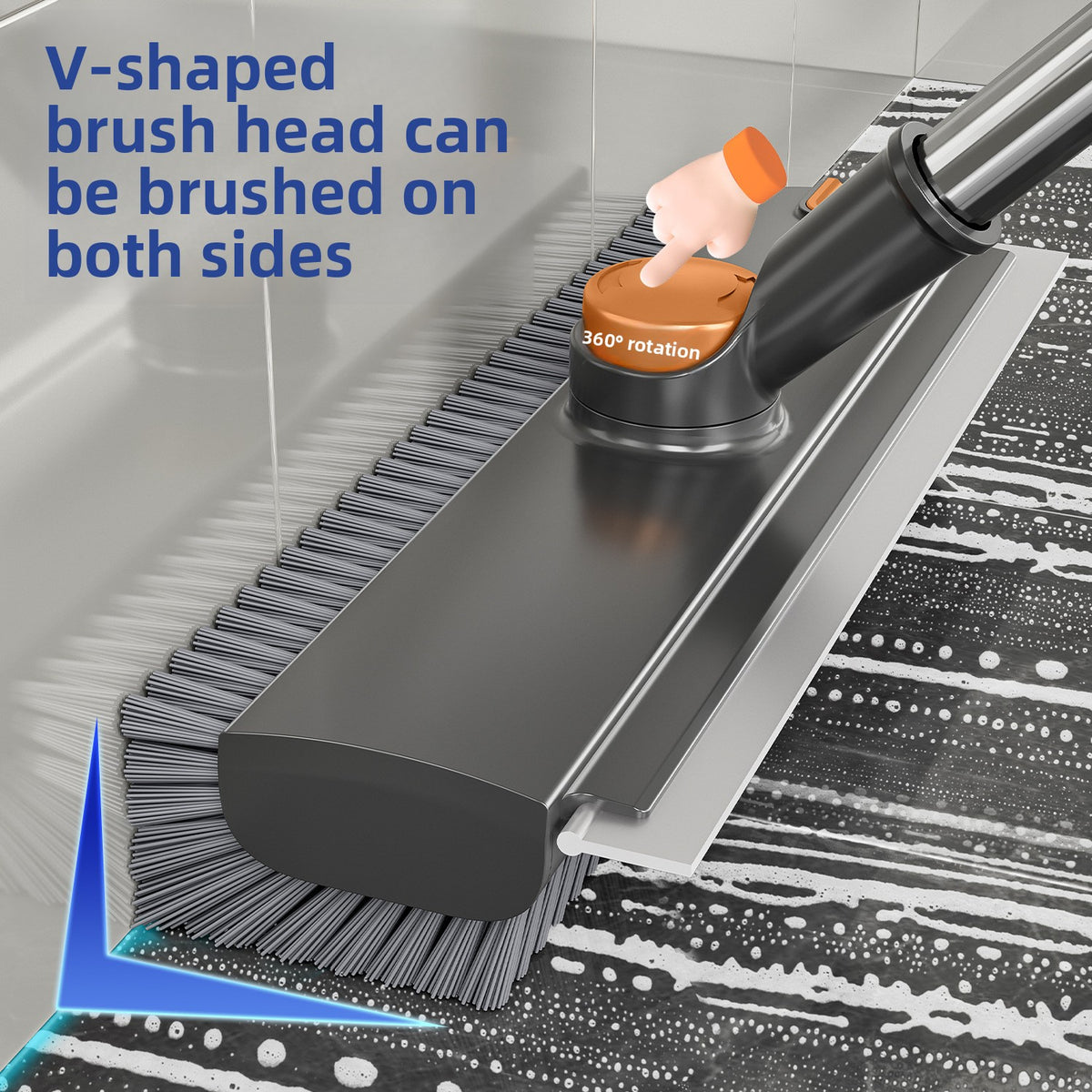 Dual Purpose Floor and Crevice Brush