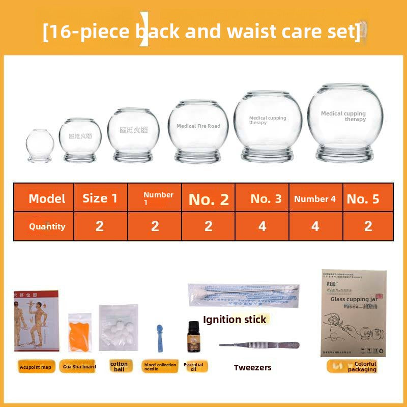 Glass Cupping Jars