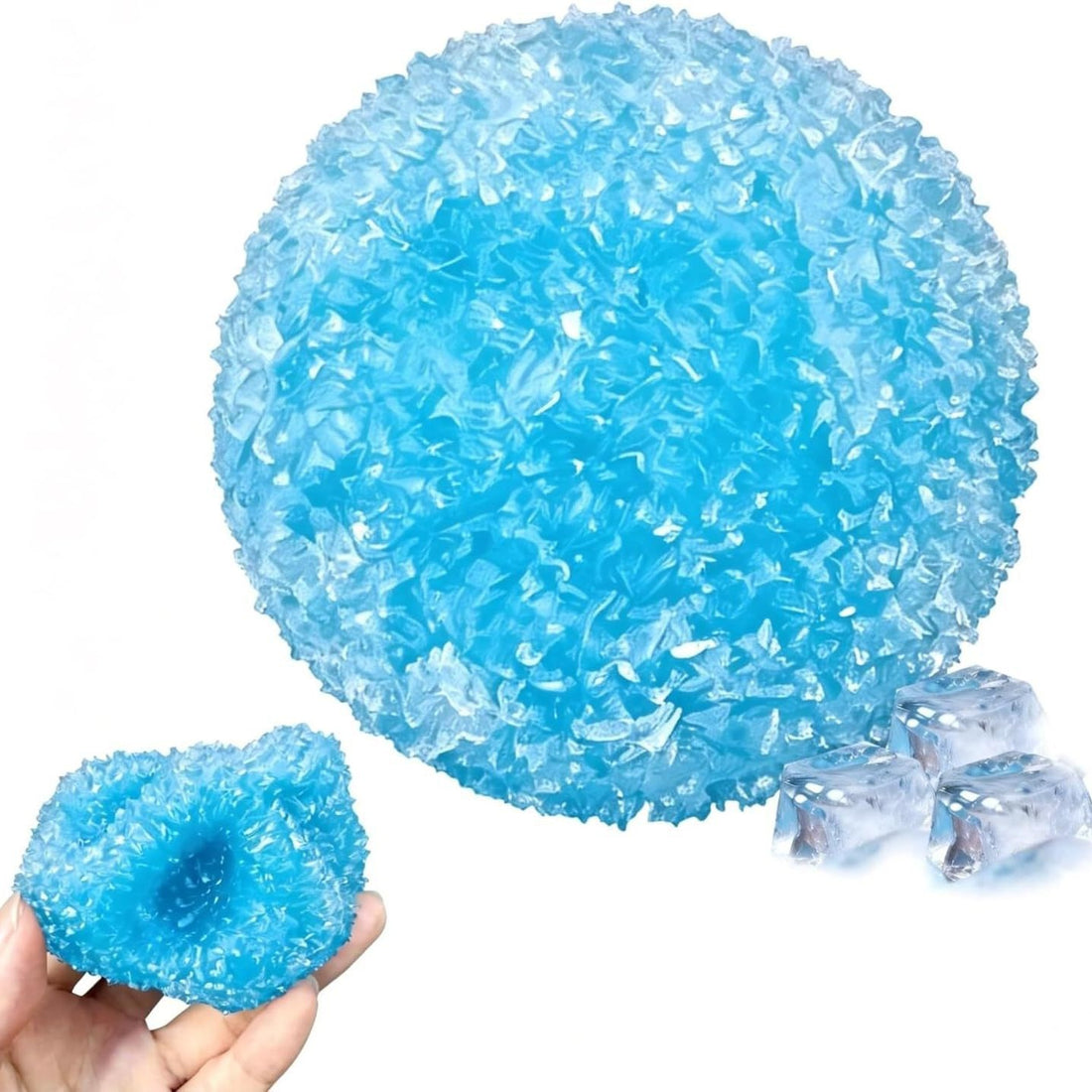 Crunchy squishy textured stress ball fidget toy, photo 4