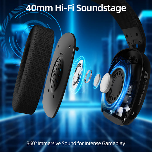 Attack Shark Triple Mode Wireless Gaming Headset
