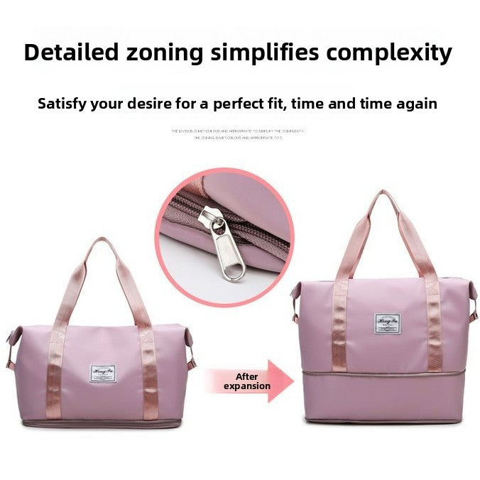 Foldable Large Capacity Waterproof Travel and Fitness Bag