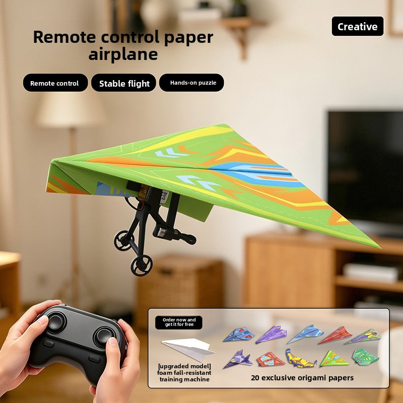 DIY Remote Control Paper Airplane Kit