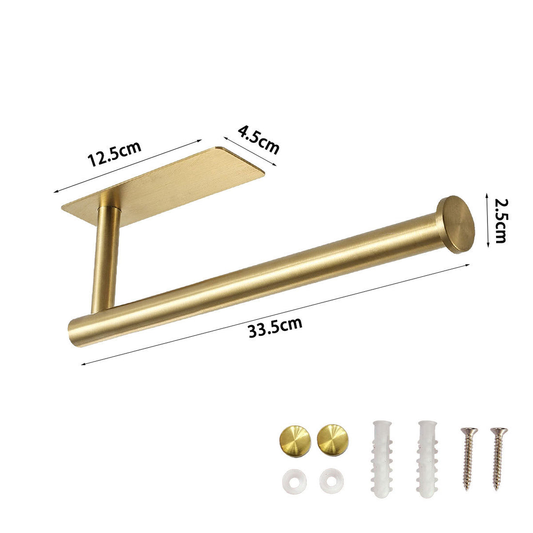 Stainless Steel Wall Mount Paper Towel Holder