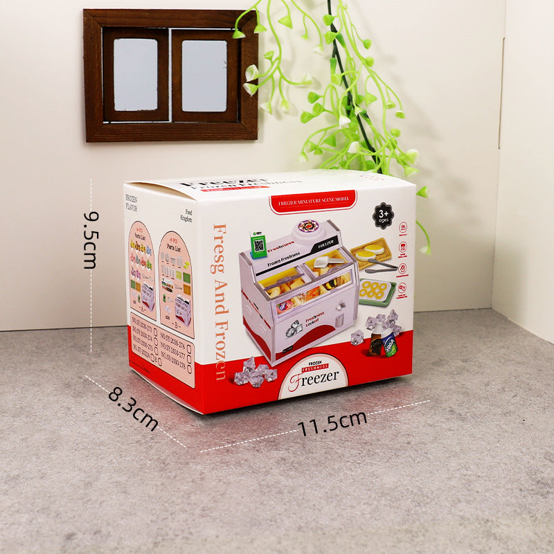 Magnetic refrigerator stick horizontal simulation freezer product image 3