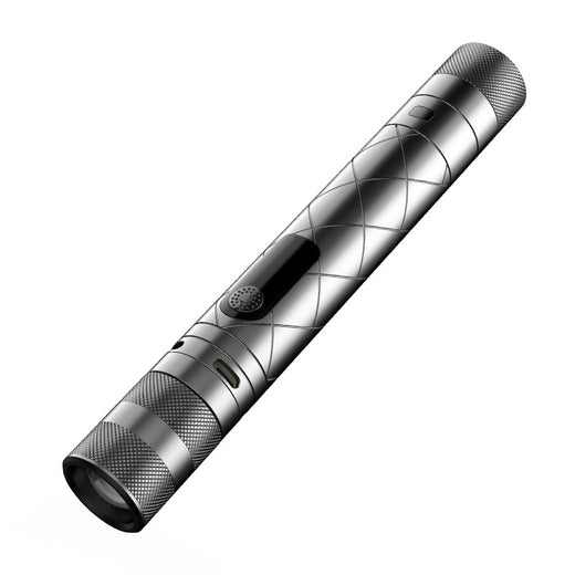 High-Voltage Arc Self-Defense Flashlight