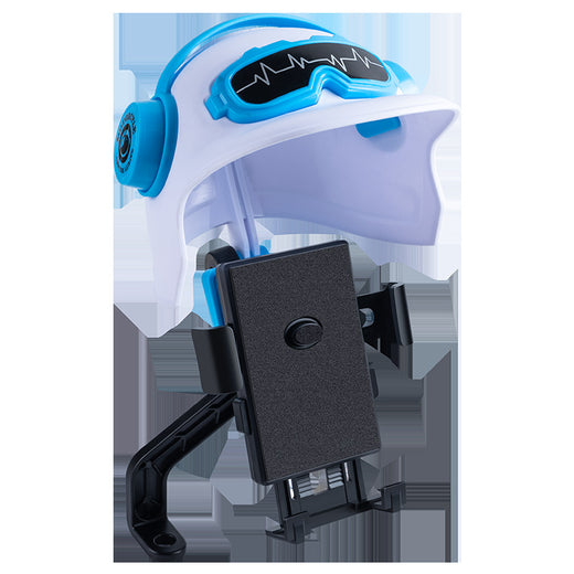 Universal Motorcycle Phone Mount with Helmet Bracket