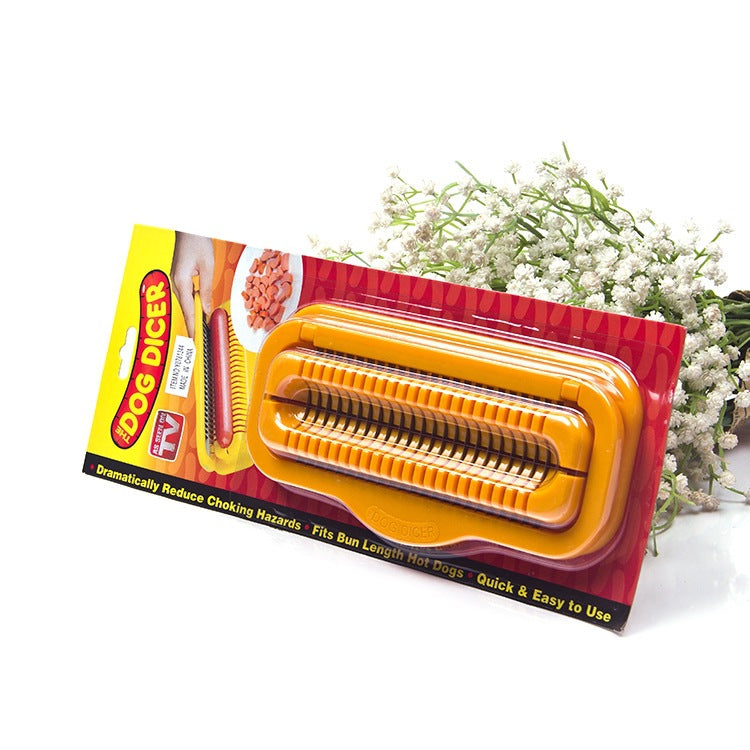 Hot Dog & Banana Slicer – Multi-Food Cutter for Sausages, Eggs & More