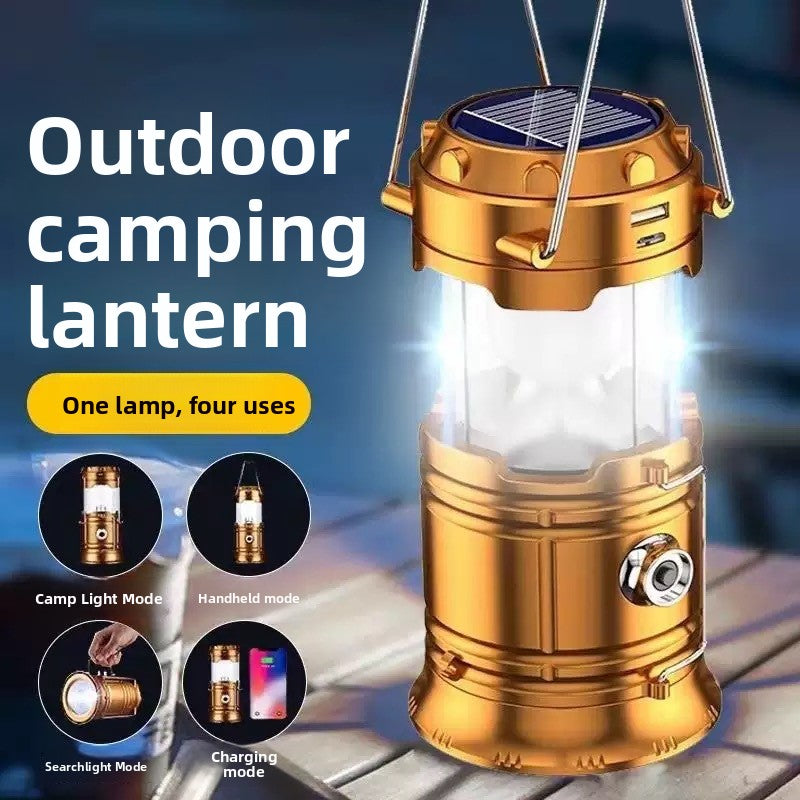 Solar Powered Multifunction Camping Lantern