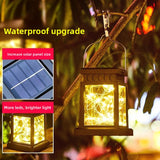 Solar Copper Wire Star Palace Lantern