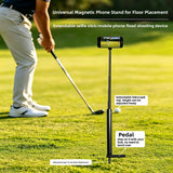 Universal Foot-Operated Phone Stand Tripod with Magsafe