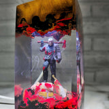 Horror Character Epoxy Resin Desktop Lamp