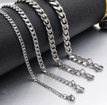 Titanium Steel Cuban Bracelet