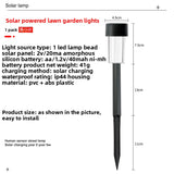 Solar Powered Outdoor Garden Light