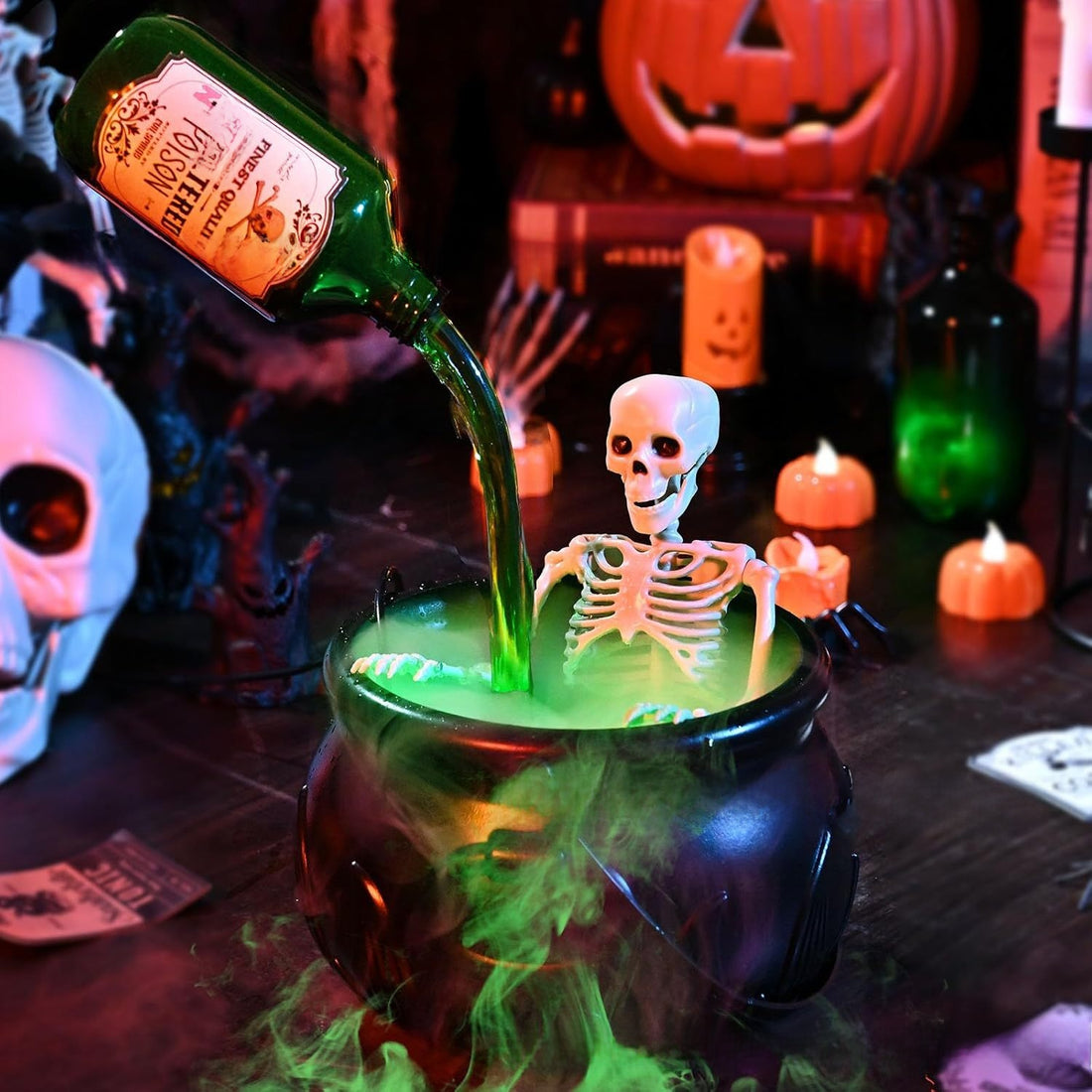 Magic Floating Potion Halloween Decorations Set