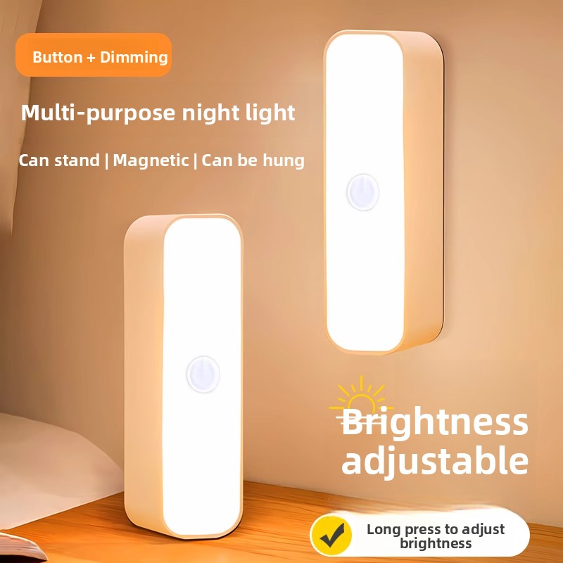 Magnetic rechargeable night light bar with three color modes, photo 2