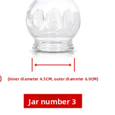 Thickened Glass Cupping Jar Set