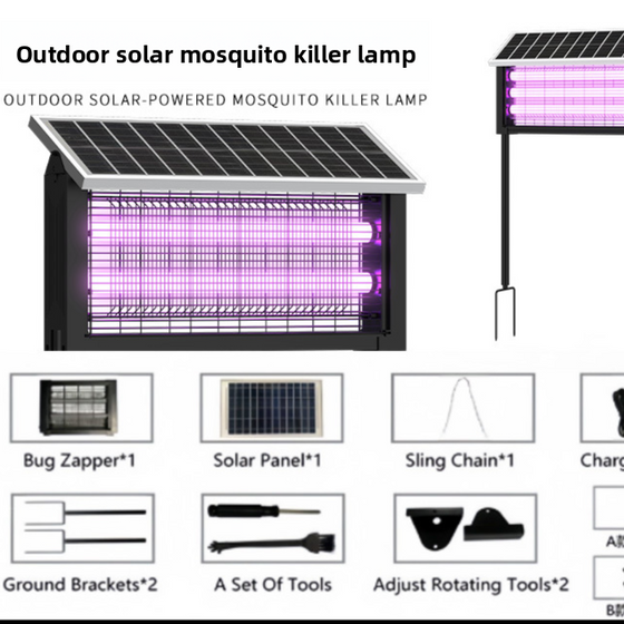 Solar Powered Outdoor Mosquito Killer Lamp Pest & Animal Control product image 1
